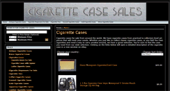 Desktop Screenshot of cigarettecasesale.com