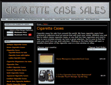 Tablet Screenshot of cigarettecasesale.com